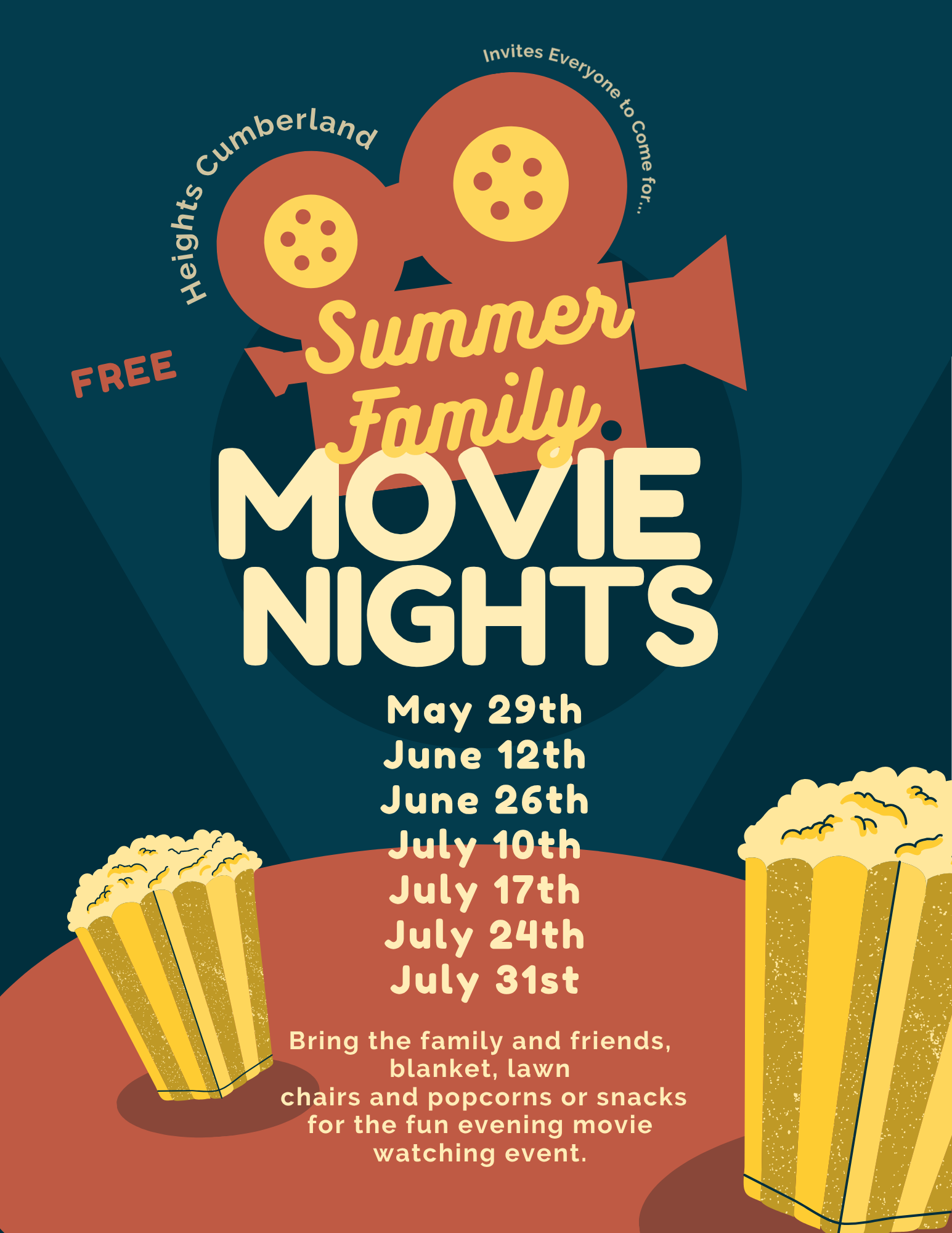Movie Night Flyer